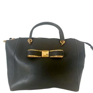 Ted Baker Janne Bow women’s purse black leather